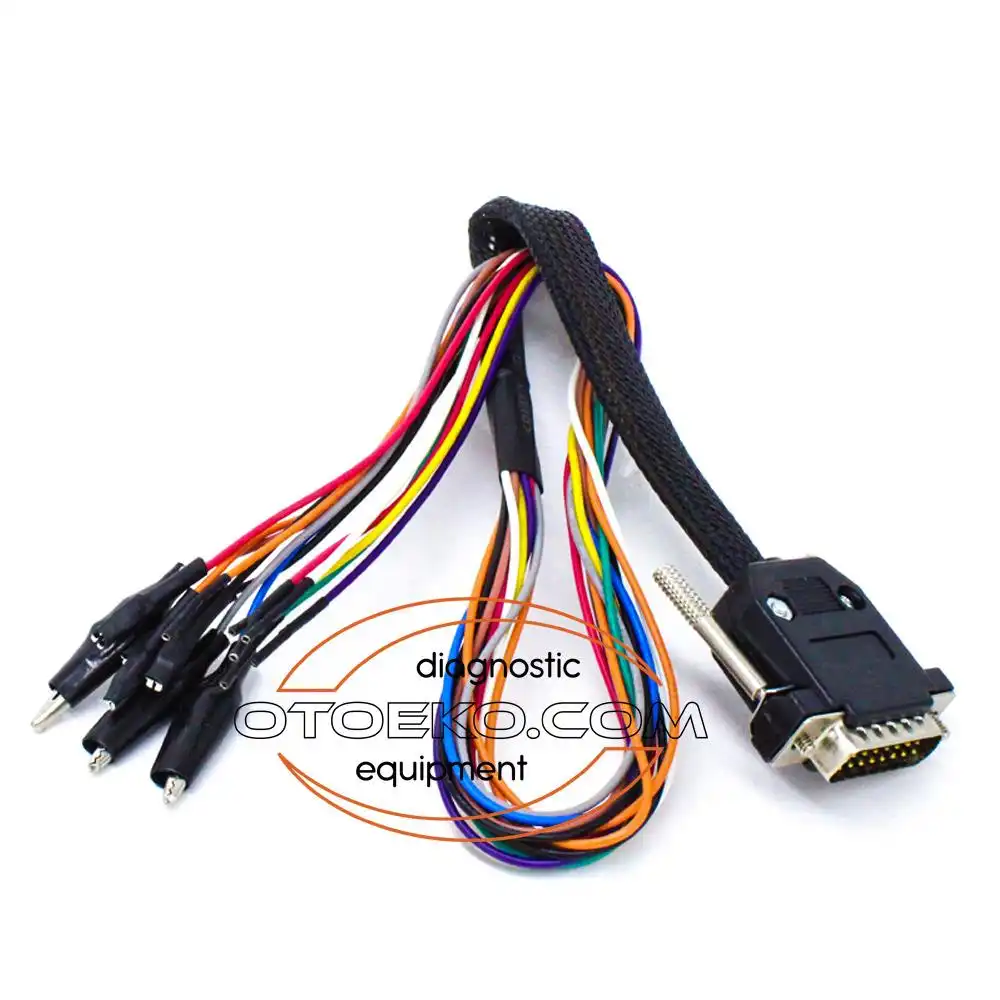 كابل ووصلة الفحص والتشخيص الصناعية Ktag Ecu Chip Tuning Cihazı Obd2 Ana Kablosu (Otoeko) عالية الاعتمادية - 4